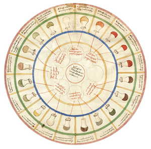 Illustration for article titled Urine flavor wheels helped doctors taste patients' pee centuries ago